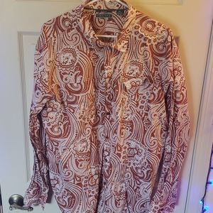 Cubavera long sleeve button-down